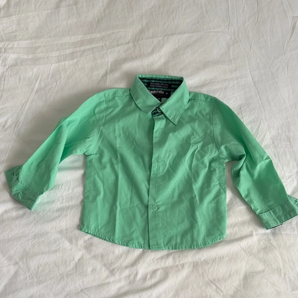 OshKosh B'gosh Mint Green Button Down Shirt